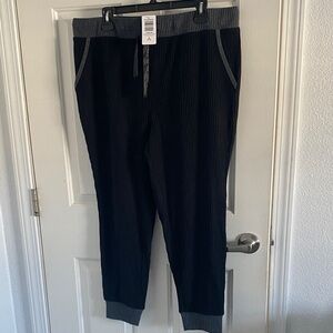 Torrid women’s black and grey sleep jogger pants NWT